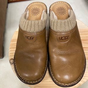 Ugg Heeled Clogs Fur Lining